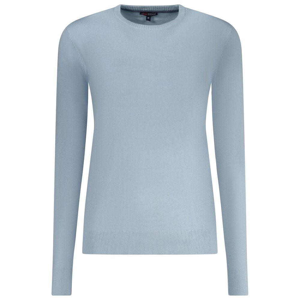 Norway 1963 Blue Polyester Sweater